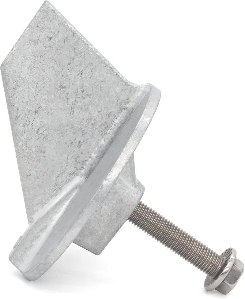 QUICKMARINE 6E5-45371-01 Boat Motor Trim Tab Anode with Bolt for Yamaha 115 130 HP Outboard Models replaces 6E5-45371-10 Sierra 18-6097 Marine Engine - Image 5
